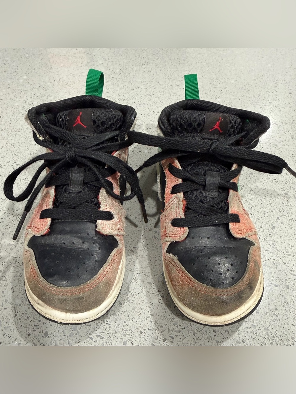 Air Jordan 1 Retro Mid SE PS ‘MJ’s Playground’ Sneakers